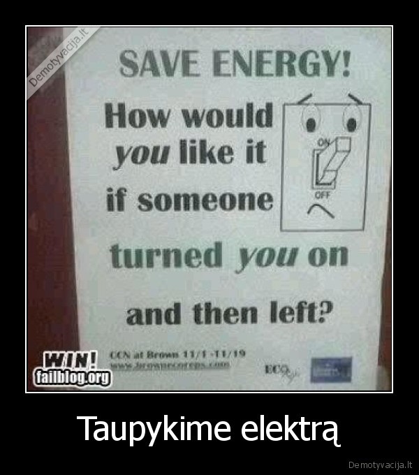 Taupykime elektrą - 