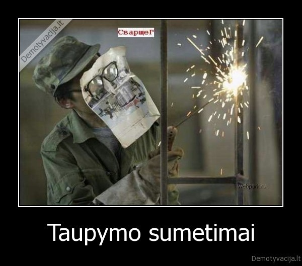 Taupymo sumetimai - 