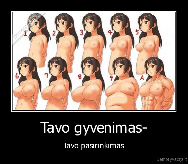 Tavo gyvenimas- - Tavo pasirinkimas