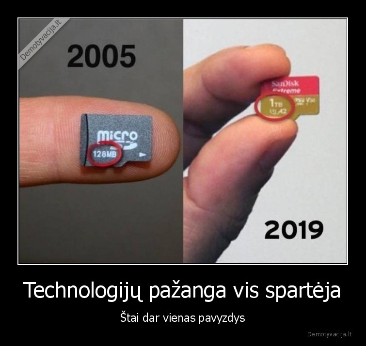 Technologijų pažanga vis spartėja - Štai dar vienas pavyzdys