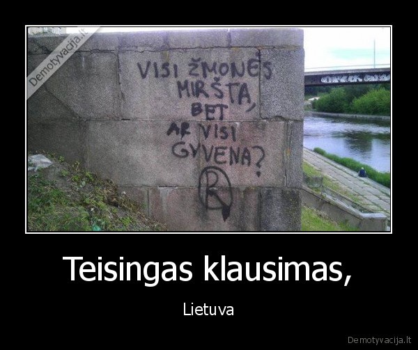 Teisingas klausimas, - Lietuva