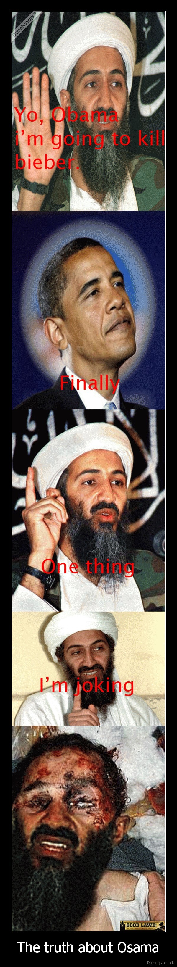 The truth about Osama - 