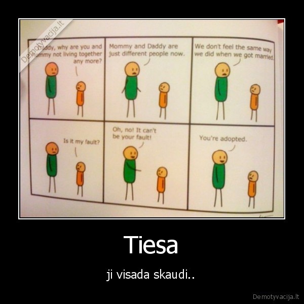 Tiesa - ji visada skaudi..