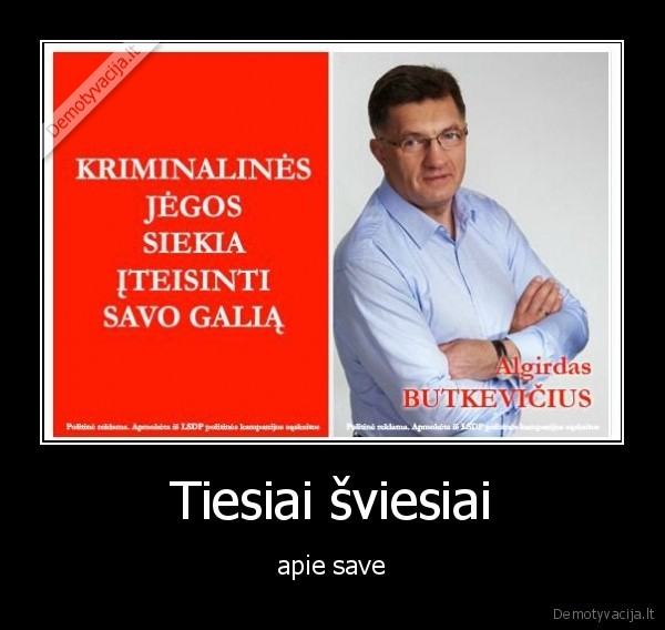 Tiesiai šviesiai - apie save