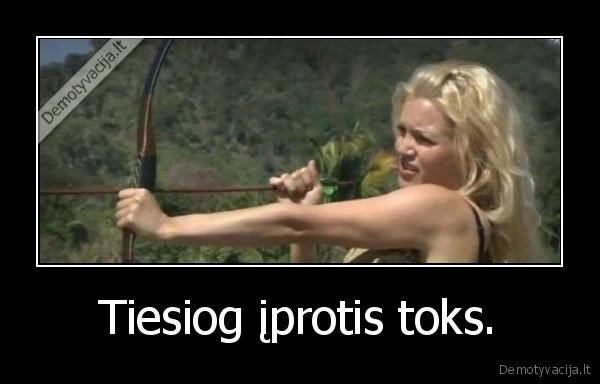 Tiesiog įprotis toks. - 