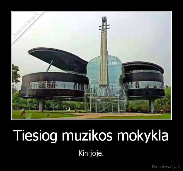 Tiesiog muzikos mokykla - Kinijoje.