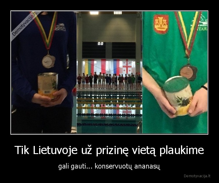 Tik Lietuvoje už prizinę vietą plaukime - gali gauti... konservuotų ananasų