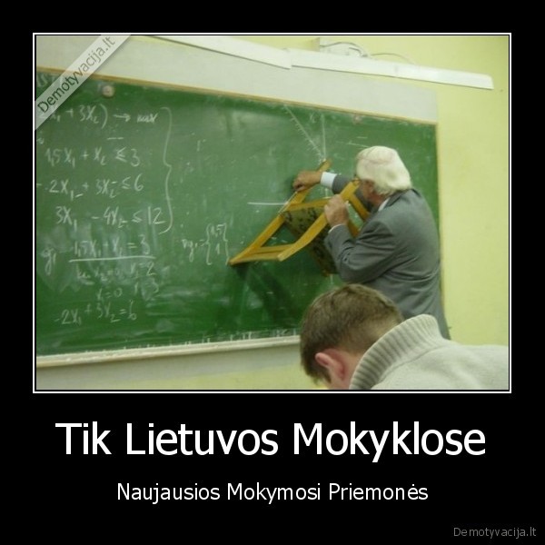 Tik Lietuvos Mokyklose - Naujausios Mokymosi Priemonės