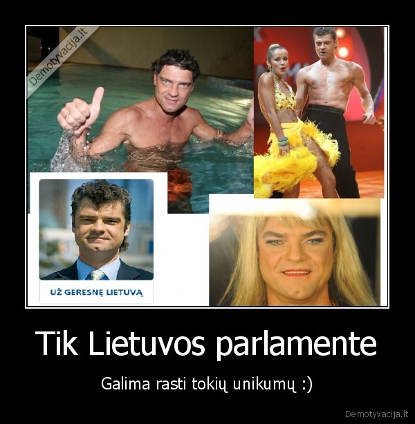 Tik Lietuvos parlamente - Galima rasti tokių unikumų :)