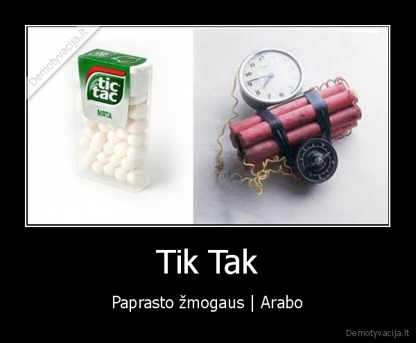 Tik Tak - Paprasto žmogaus | Arabo