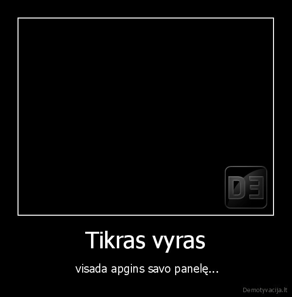 Tikras vyras