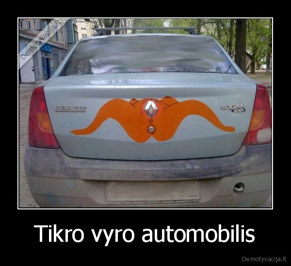 Tikro vyro automobilis - 