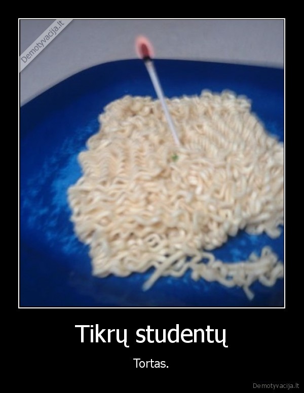 Tikrų studentų - Tortas.