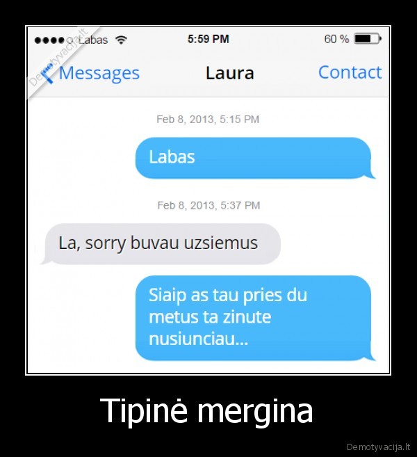 Tipinė mergina - 