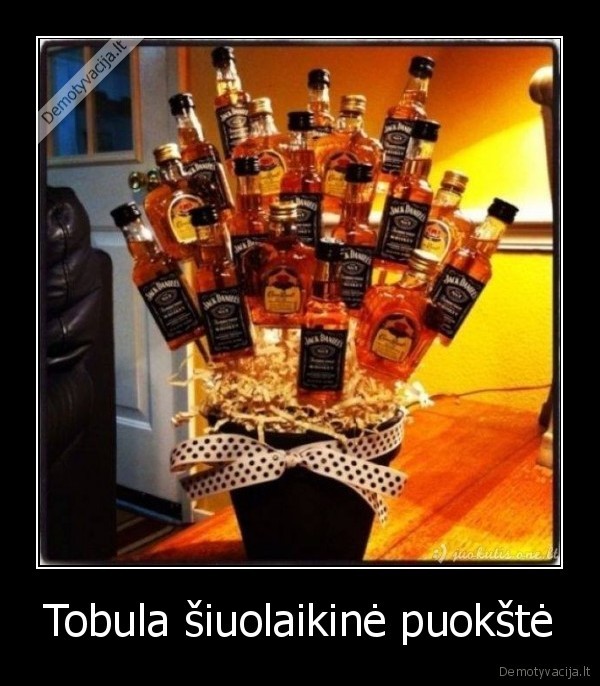 Tobula šiuolaikinė puokštė - 