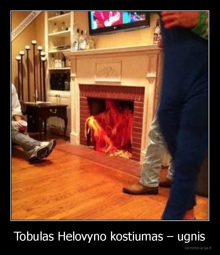 Tobulas Helovyno kostiumas – ugnis - 