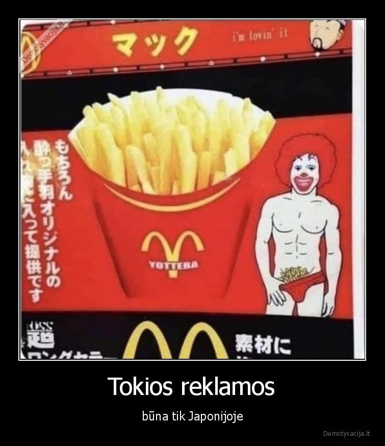 Tokios reklamos - būna tik Japonijoje