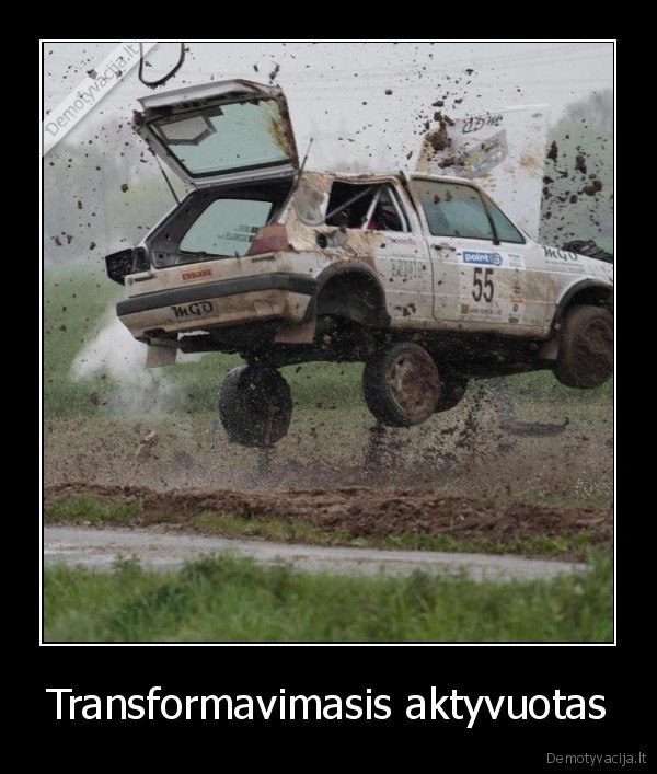 Transformavimasis aktyvuotas - 