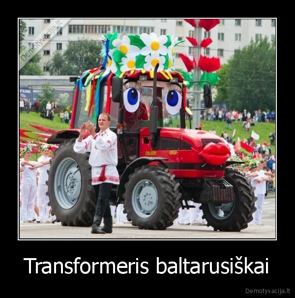 Transformeris baltarusiškai - 