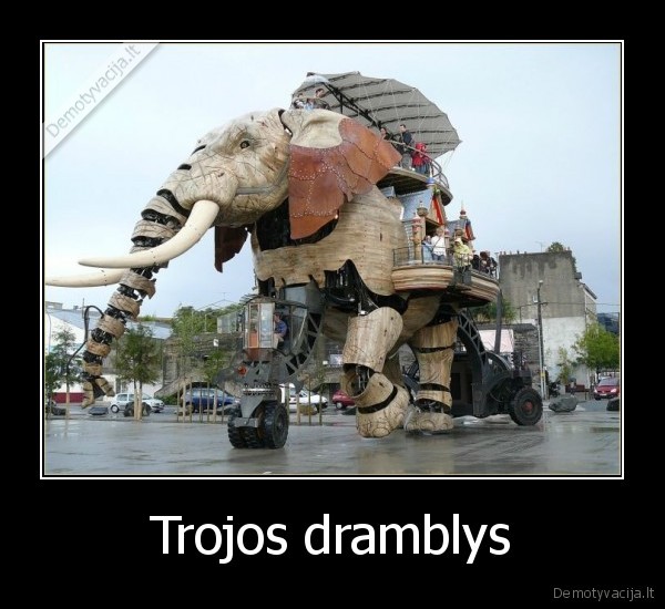 Trojos dramblys - 