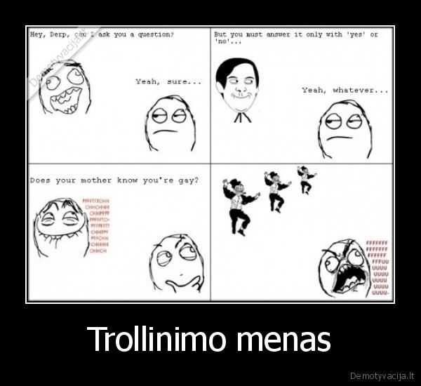 Trollinimo menas - 