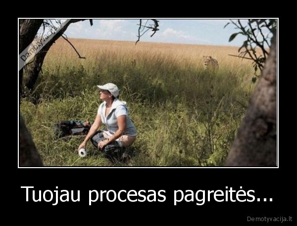 Tuojau procesas pagreitės... - 