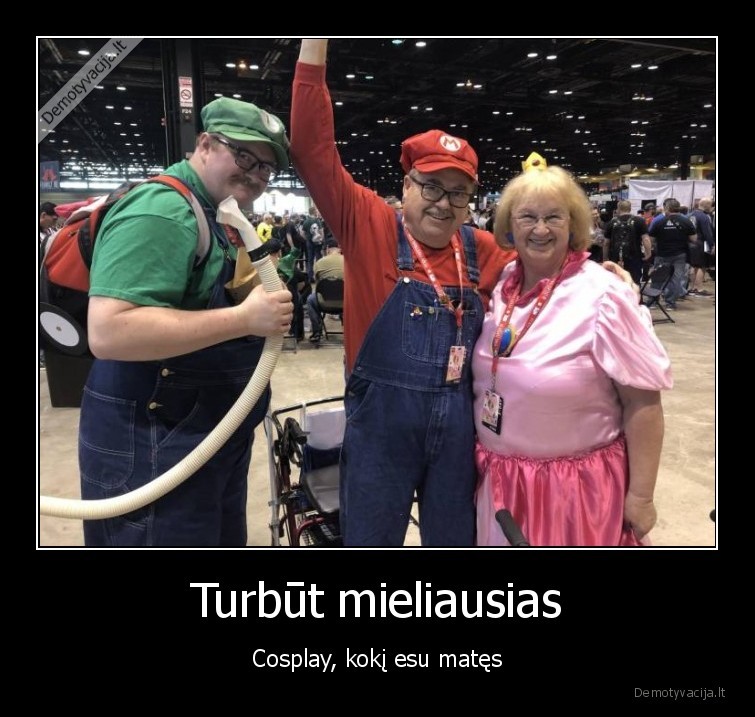 Turbūt mieliausias - Cosplay, kokį esu matęs