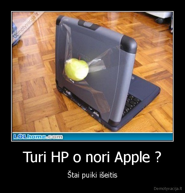 Turi HP o nori Apple ? - Štai puiki išeitis