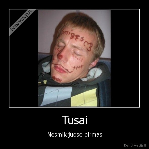 Tusai - Nesmik juose pirmas