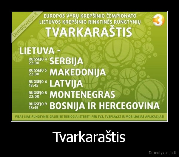 Tvarkaraštis - 