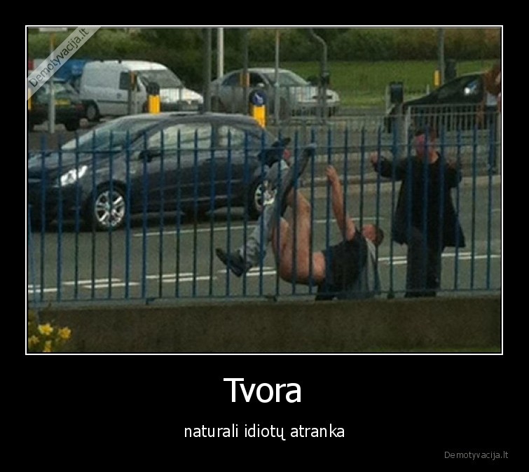 Tvora - naturali idiotų atranka