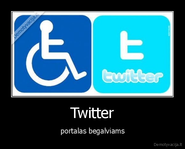 Twitter - portalas begalviams
