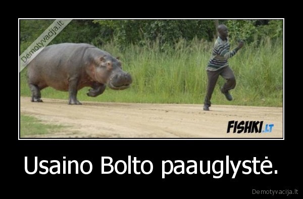 Usaino Bolto paauglystė. - 