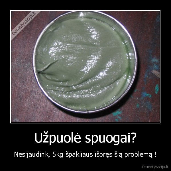 Užpuolė spuogai? - Nesijaudink, 5kg špakliaus išpręs šią problemą !