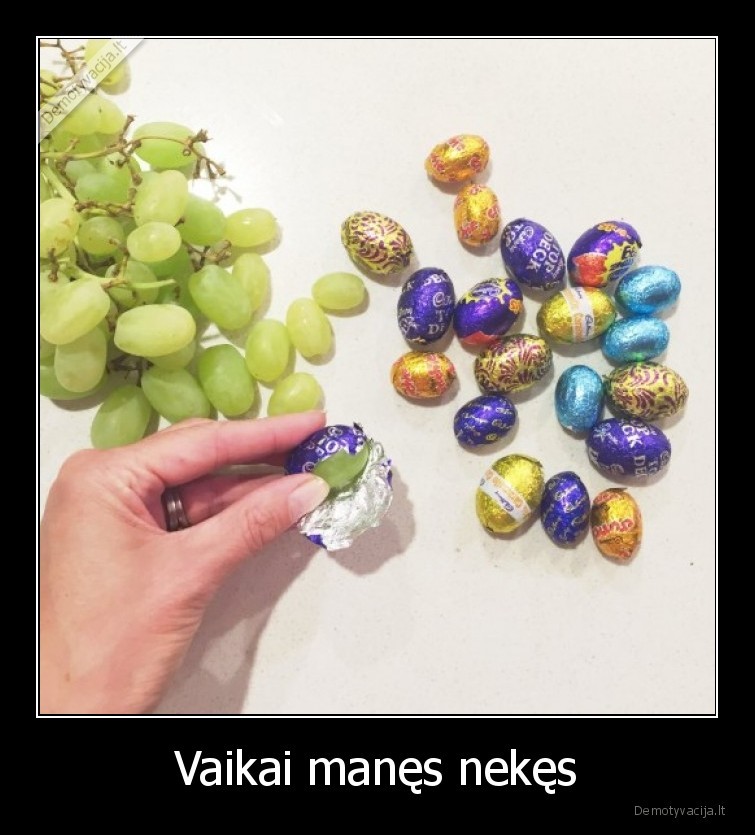 Vaikai manęs nekęs - 