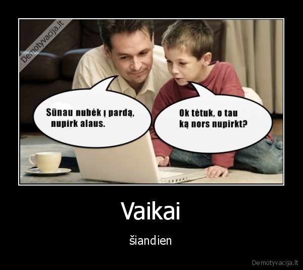 Vaikai - šiandien