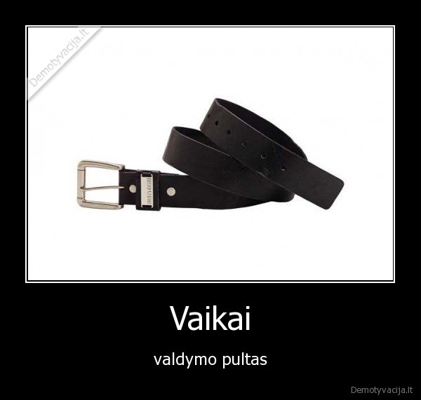 Vaikai - valdymo pultas