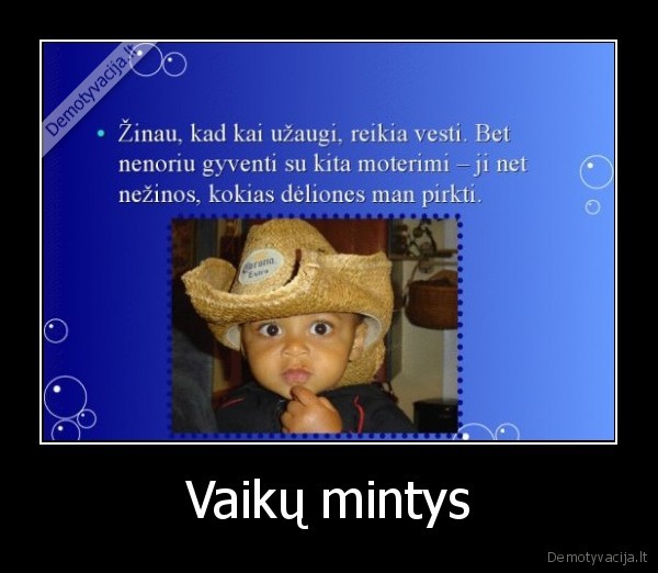 Vaikų mintys - 