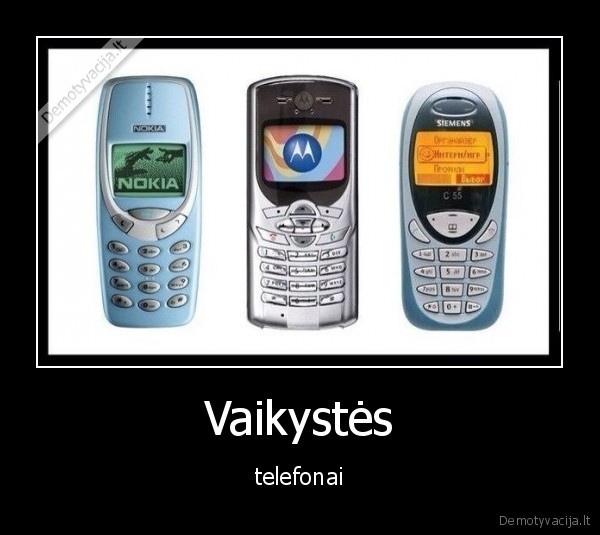 Vaikystės - telefonai