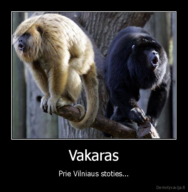 Vakaras - Prie Vilniaus stoties...