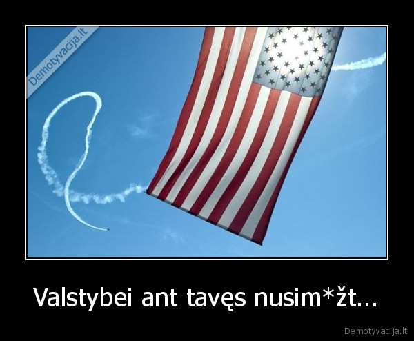 Valstybei ant tavęs nusim*žt... - 