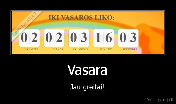 Vasara - Jau greitai!