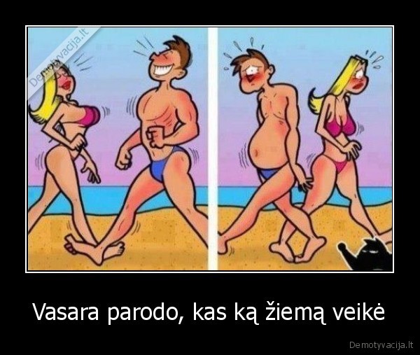 Vasara parodo, kas ką žiemą veikė - 