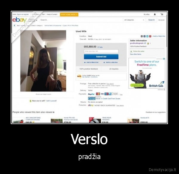 Verslo - pradžia