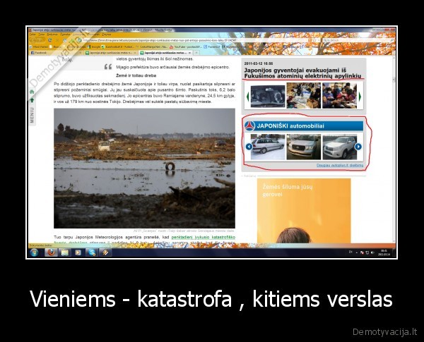 Vieniems - katastrofa , kitiems verslas - 