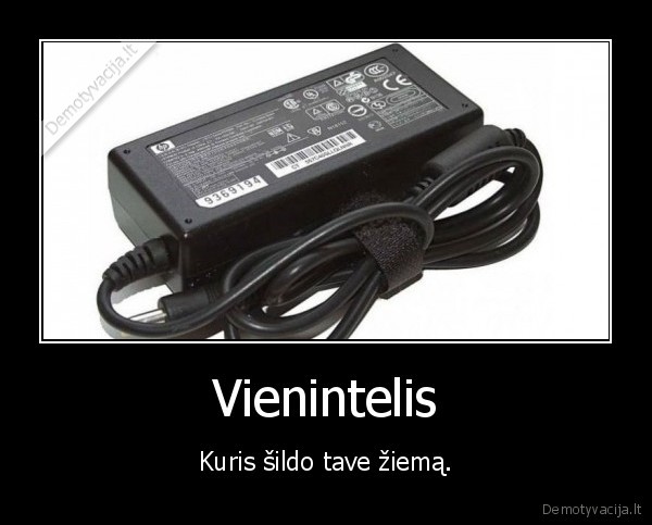 Vienintelis - Kuris šildo tave žiemą.