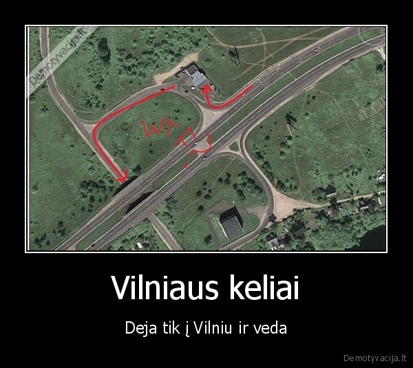 Vilniaus keliai - Deja tik į Vilniu ir veda