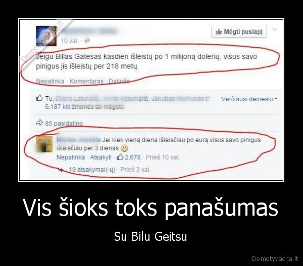 Vis šioks toks panašumas - Su Bilu Geitsu