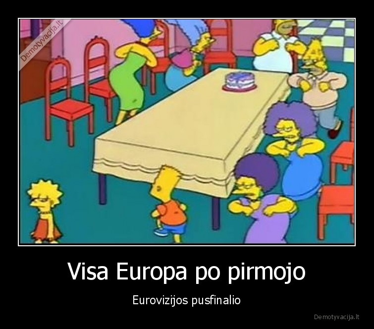 Visa Europa po pirmojo - Eurovizijos pusfinalio