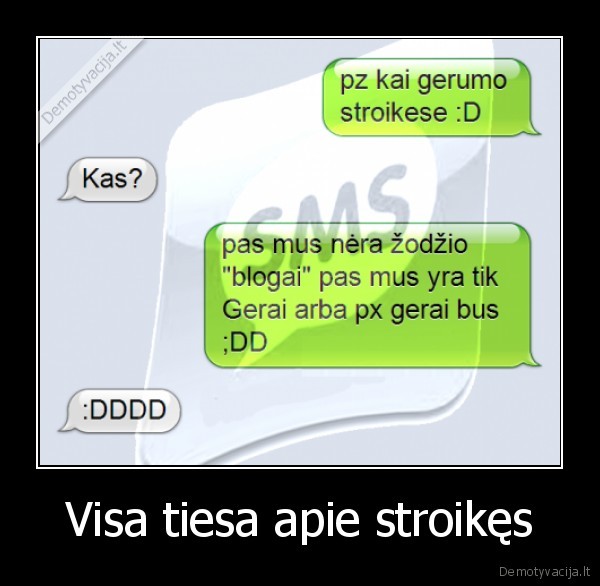 Visa tiesa apie stroikęs - 